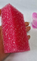 Elbow Grease Scrub Mate Pink Sponge Non Scratch Tough Stain Cleaner Remover