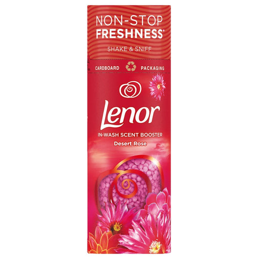Lenor In Wash Scent Booster Beads Non-Stop Laundry Freshness Desert Rose 176G