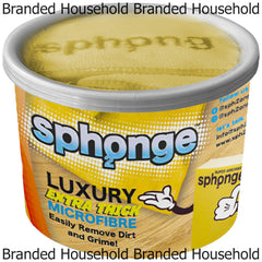 Sph2Onge Luxury Microfibre Yellow Tub Extra Thick Dirt Cleaner Remover