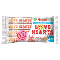 Swizzels Love Hearts 4 Rolls Originals Mix Sweet Vegan Candy