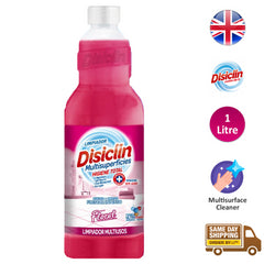 Disiclin Multisurface Floor Cleaner Dirt Remover Scented Liquid Floral 1L