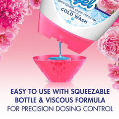 Bold Laundry Detergent Gel Liquid For Clothes Pink Blossom Fragrance 24W 840ml