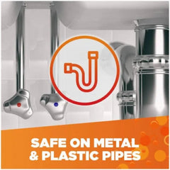 Mr Muscle Drain Foamer Kitchen Sink Bathroom Expanding Foam Pipe Cleaner 500ml