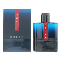 Prada Luna Rossa Ocean Eau De Toilette 100ml Mens Fragrance Spray