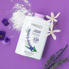 Yardley London English Lavender Bundle Body Powder 200g, Mist 200ml, Soap 3X100g