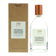 100 Bon Nagaranga & Santal Citronne Eau de Parfum 50ml Unisex Fragrance Spray