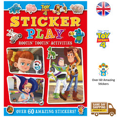 Disney Toy Story Sticker Play With Amazing Stickers For Kids Children Girls Boys