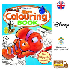 Disney Pixar Finding Nemo Colouring Book Favourite Characters For Kids Boys Girl