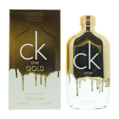 Calvin Klein Ck One Gold Eau de Toilette 200ml Unisex Fragrance Spray