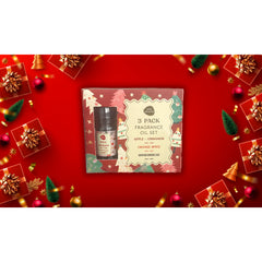 Pan Aroma Christmas Fragrant Oils Gift Set Gingerbread Spiced Orange Apple Cinam