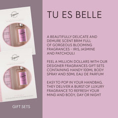 Designer Fragrances Tu Es Belle The Ultimate Freshen Up & Go Women's Gift Set