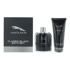 Jaguar Classic Black 2 Piece Gift Set: EDT 100ml, Bath & Shower Gel 200ml