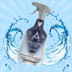 Astonish Stainless Steel Shine Spray Removes Fingerprints Grease 750ml Surfaces