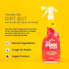 The Pink Stuff Miracle Multi-Purpose Surface Cleaner Spray Grease Remover 850ml