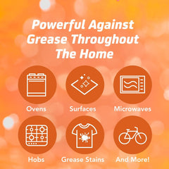 Asevi Disinfectant Power Degreaser Spray Kitchen Surface Grease Remover 750ml
