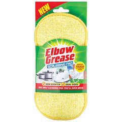 Elbow Grease Cleaning Scrubbing Pad Non Scratch Removes Tough Stains Stubborn