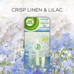 Air Wick Oil Refill Crisp Linen & Lilac Fragrance Home Freshener 19ml