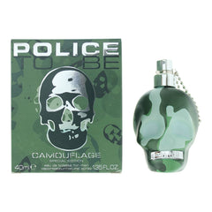 Police To Be Camouflage Eau de Toilette 40ml Mens Fragrance Spray