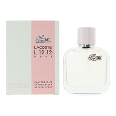 Lacoste L.12.12. Rose Eau Fraiche Eau de Toilette 50ml Womens Fragrance Spray
