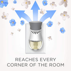 Air Wick Crisp Linen & Lilac Air Freshener Scented Oil Fragrance Triple Refills