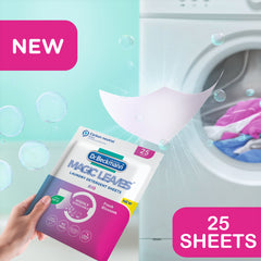 Dr Beckmann Magic Leaves Bio Laundry Detergent 25 Sheets Clothes Fresh Blossom