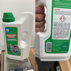 Dri Pak Dishwasher Powder Kitchen Dish Cleaner Stain Remover 1Kg