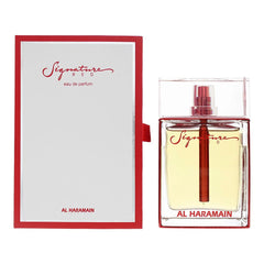 Al Haramain Signature Red Eau de Parfum 100ml Unisex Fragrance Spray