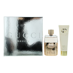 Gucci Guilty Pour Femme 2 Piece Gift Set: Eau de Toilette 50ml, Body Lotion 50ml