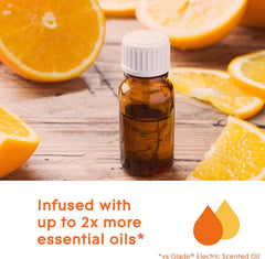 Glade Aromatherapy Plugin Electric Scented Oil Pure Happiness Orange Neroli