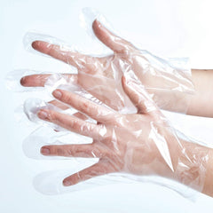 Spontex Essential 200 Gloves Clear Disposable Household Use Powder Latex Free