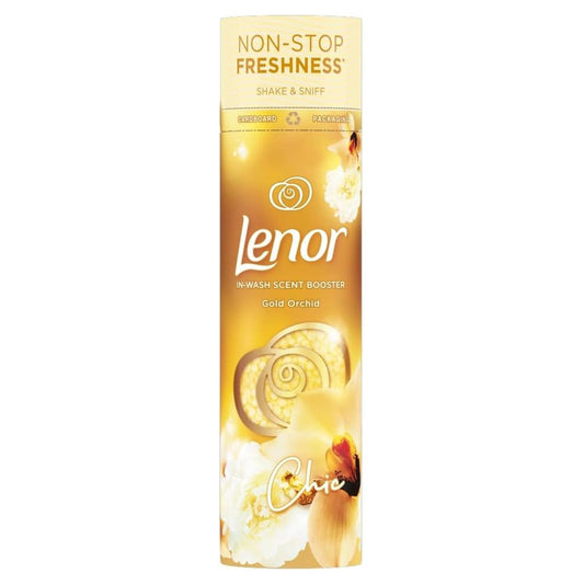 Lenor In Wash Scent Booster Beads Freshness Laundry Fabric Gold Orchid 245G