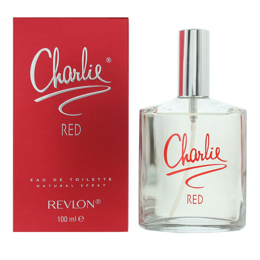 Revlon Charlie Red Eau de Toilette 100ml Spray Womens Fragrance