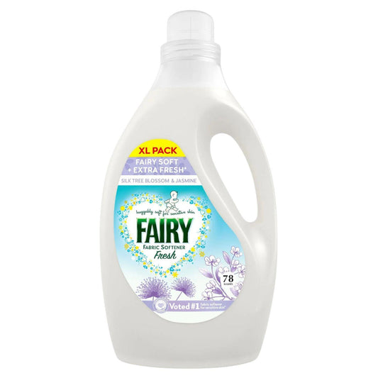 Fairy Silk Tree Blossom Jasmine Fabric Softener Fresh Laundry Liquid 78W 2.57L