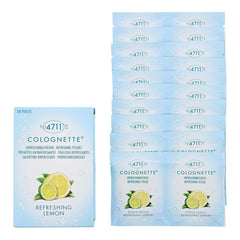 4711 Colognette Refreshing Lemon Tissues 20pcs For Unisex