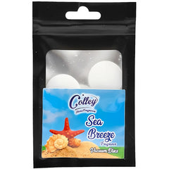 Colley Home Fragrances Sea Breeze Fragrance Vacuum Discs (4 Pack / 34g)