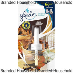 Glade Electric Plugin Oud Desire Scented Oil Fragrance Air Refill 20ml