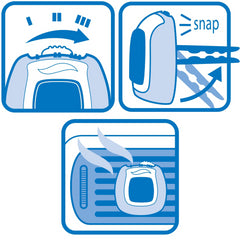 Febreze Ocean Car Vent Clip Air Freshener Long Lasting Freshness 2x2ml