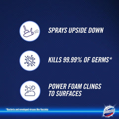 Domestos Power Foam Toilet Bathroom Cleaner Spray Arctic Fresh 450ml