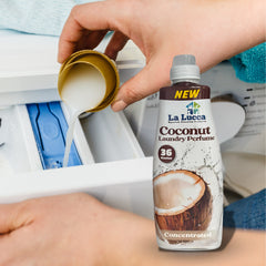 La Lucca Concentrated Coconut Laundry Perfume Spanish Cleaning Liquid 720ml 36W