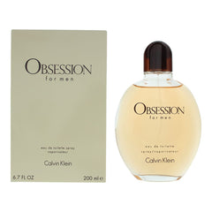 Calvin Klein Obsession For Men Eau de Toilette 200ml Men Spray