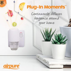 Airpure Electric Plug In Scented Oil Refill Air Freshener Fruit Burst 20ml