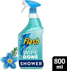Flash Spray Wipe Done Alpine Fresh Shower Bathroom Surfaces Removes Water Marks