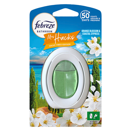 Febreze Bathroom Air Freshener Orange Blossom & Coastal Cypress 7.5ml