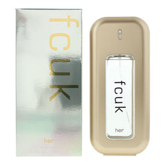 FCUK Her Eau de Toilette 100ml Womens Fragrance Spray