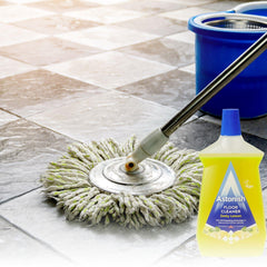 Astonish Floor Cleaner Zesty Lemon Fragrance Liquid 1L Dirt Repelling Technology