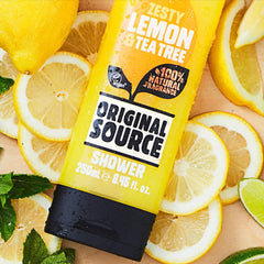 Original Source Shower Gel Zesty Lemon Tea Tree Natural Fragrance Scent 250ml