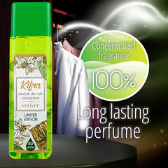 Kifra Vetiver Concentrated Laundry Rinse Fragrance Gentle Cloth 80W 200ml