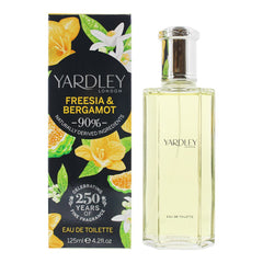 Yardley Freesia & Bergamot Eau de Toilette 125ml Womens Fragrance Spray