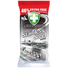 Green Shield Stainless Steel Cleaning Wipes Dirt Cleaner 70S