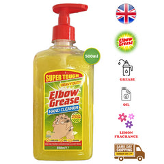 Elbow Grease Heavy Duty Garage Hand Cleaner Removes Dirt Grease Oil Grime 500ml